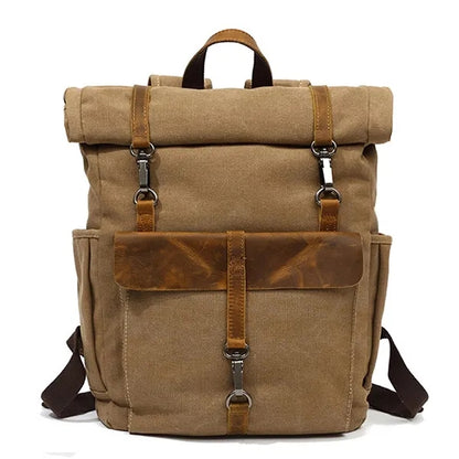 Vintage Canvas Laptop Backpack
