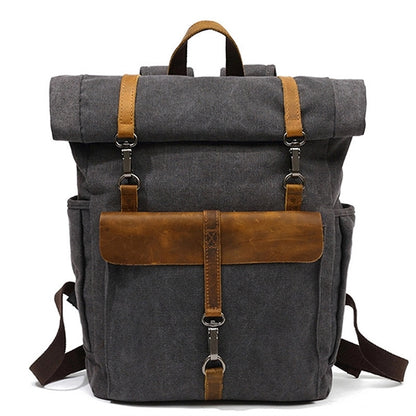 Vintage Canvas Laptop Backpack