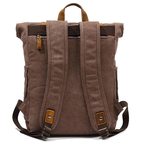 Vintage Canvas Laptop Backpack