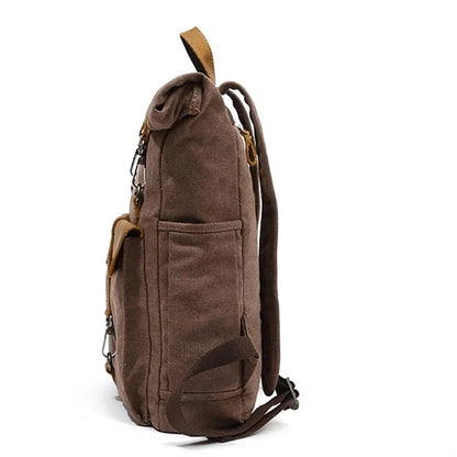 Vintage Canvas Laptop Backpack