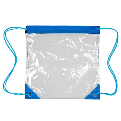 Harris Clear Vinyl Stadium Compliant Cinch Backpack