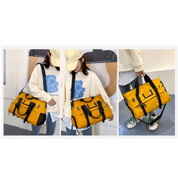 Gym Bag With Separate Shoe