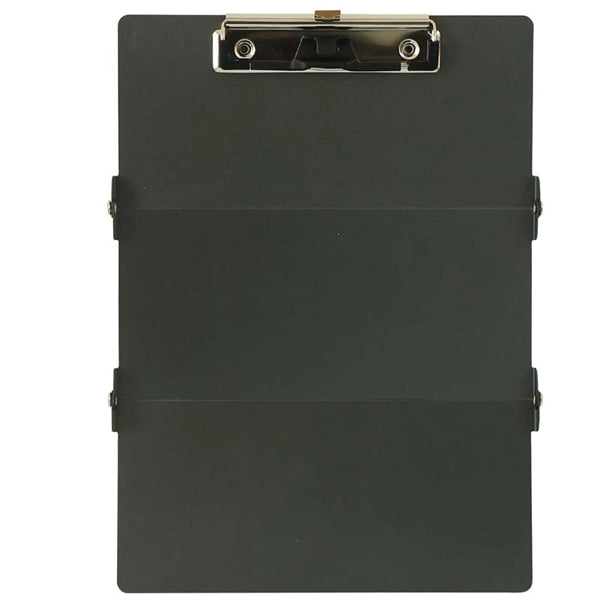 Foldable Office Metal Clipboard with Pen Holder