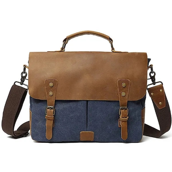 Vintage Canvas Messenger Bag