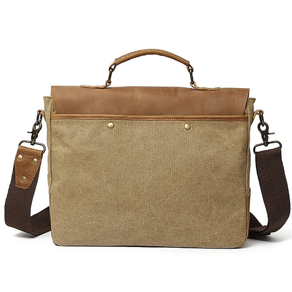 Vintage Canvas Messenger Bag