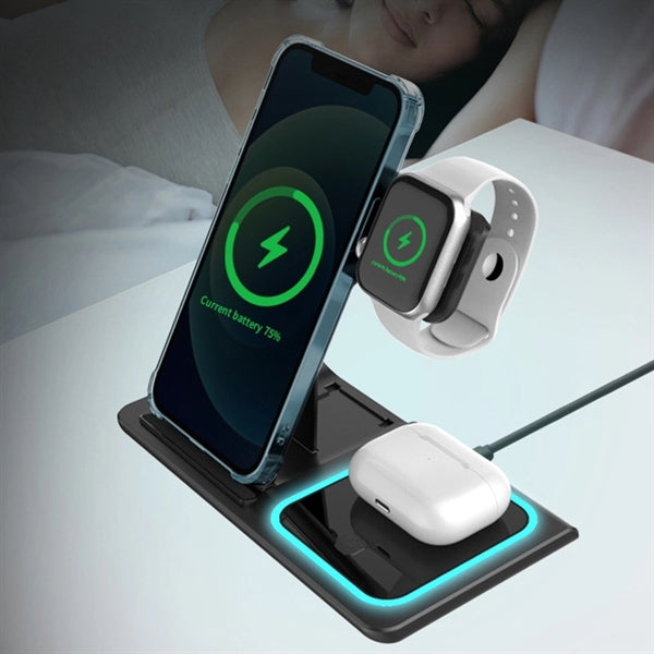 3 in 1 Wireless Charging Station