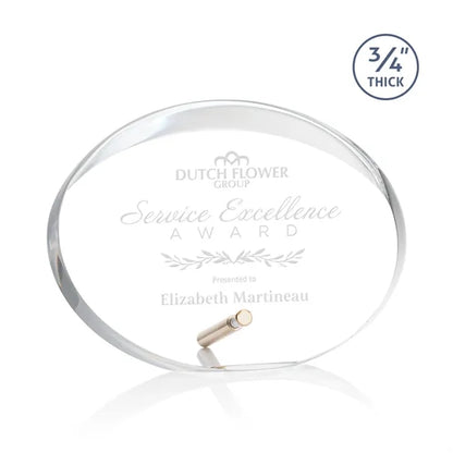 Mosaic Oval Award - Gold