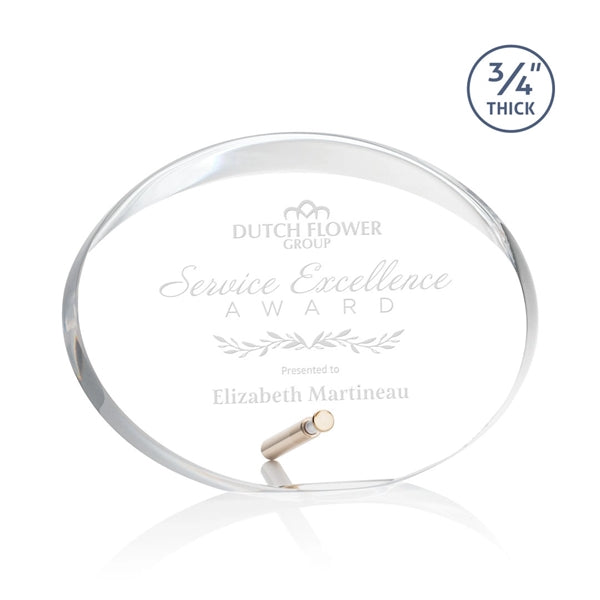 Mosaic Oval Award - Gold