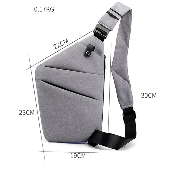 Anti-Theft Casual Chest Sling Bag
