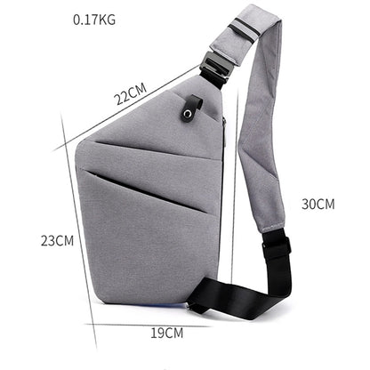 Anti-Theft Casual Chest Sling Bag