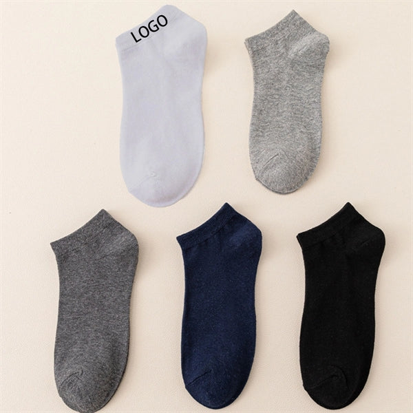 Cotton Wicking Low Top  Invisible Socks