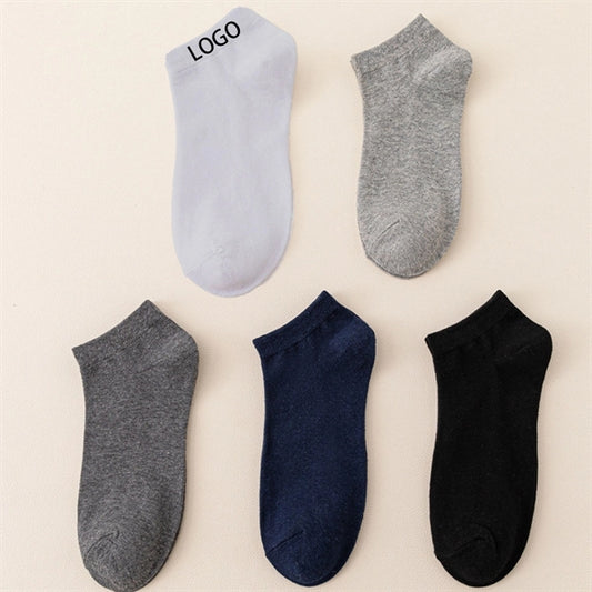 Cotton Wicking Low Top  Invisible Socks