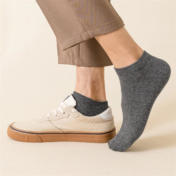 Cotton Wicking Low Top  Invisible Socks