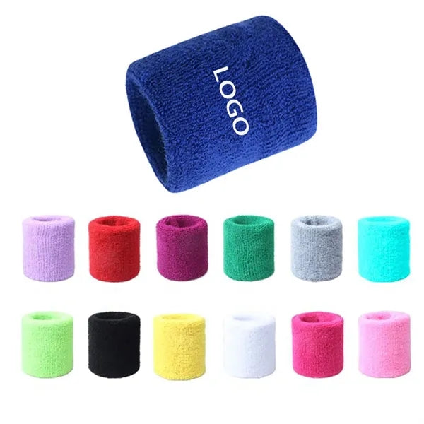 Sports Wristbands Sweatband for Tennis Basketball Running