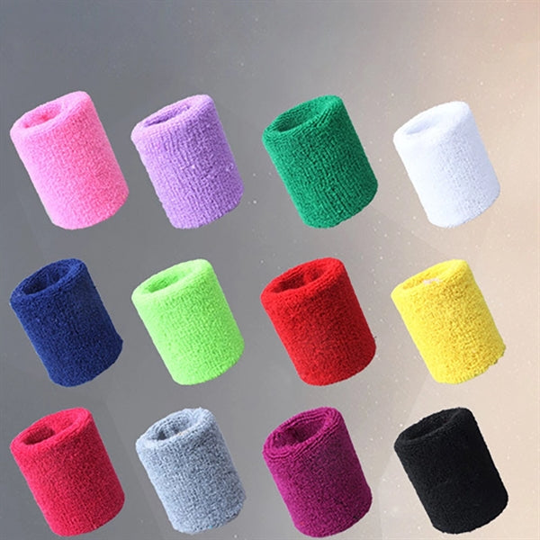Sports Wristbands Sweatband for Tennis Basketball Running