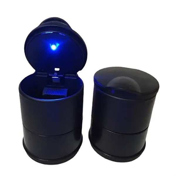 High Flame Resistant Car Ashtray with Led Night Light