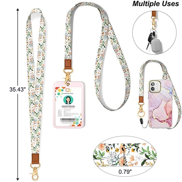 Lanyard Neck Strap for ID Holder Keys Keychains Phones