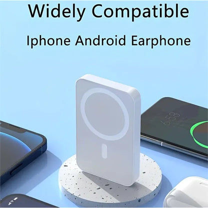 Wireless Portable Magnetic Power Bank Charger