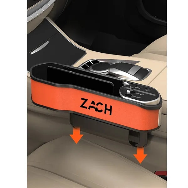 Wireless Charging Car Seat Storage Box