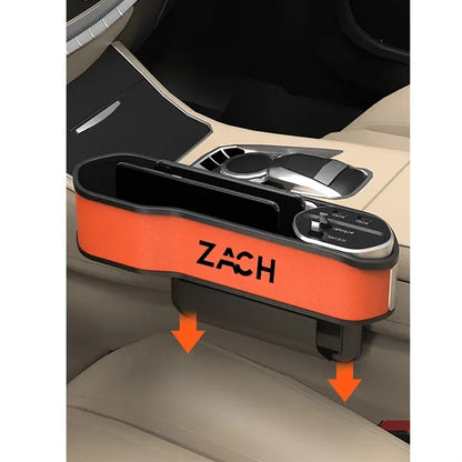 Wireless Charging Car Seat Storage Box