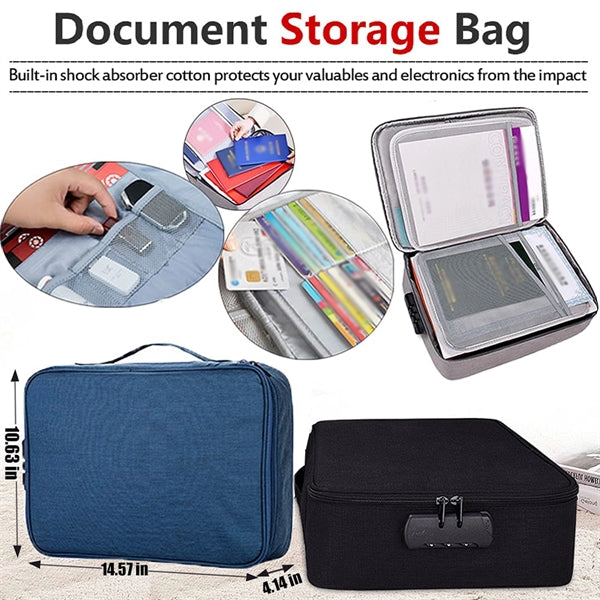 Document Organizer With Code Lock