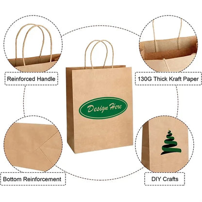 Kraft Paper Tote Bags