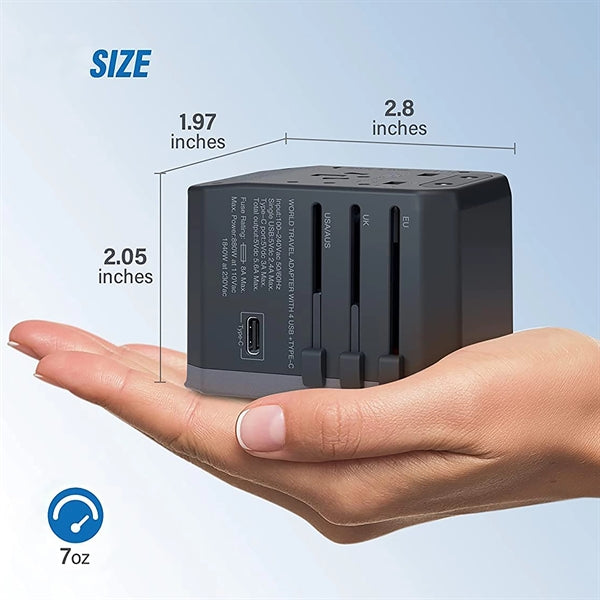 Advanced Universal Travel Adapter Wall Charger