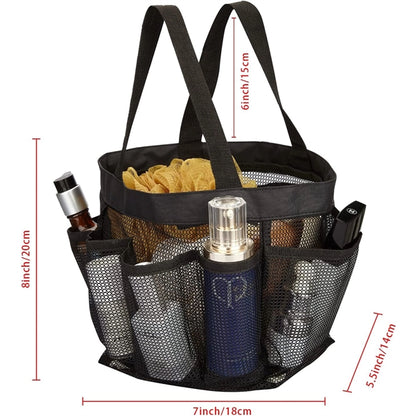 Mesh Shower Caddy Tote Bag