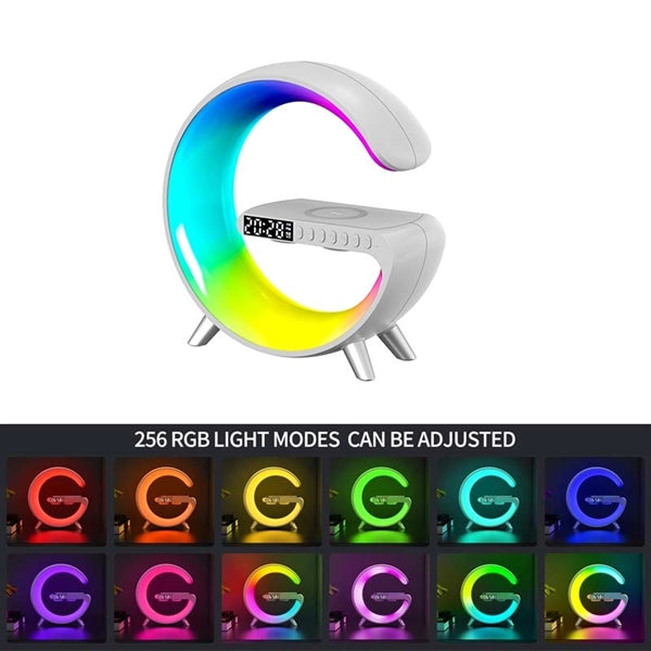 Sunrise Alarm Clock with Wireless Charging Bluetooth Speaker