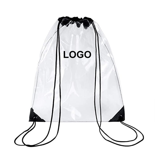 Clear Drawstring Bag