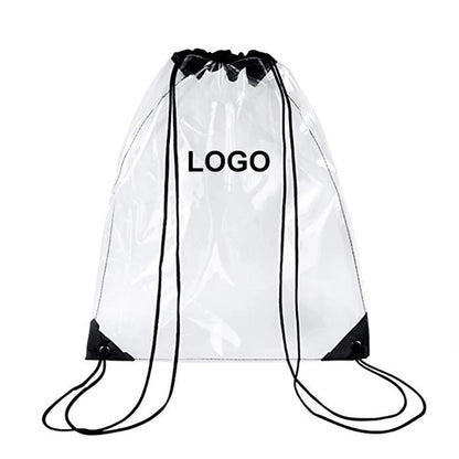 Clear Drawstring Bag