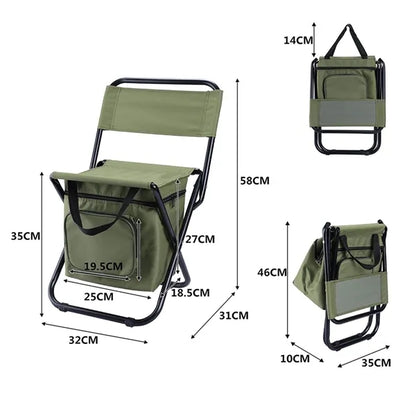 Portable Folding Cooler Chair