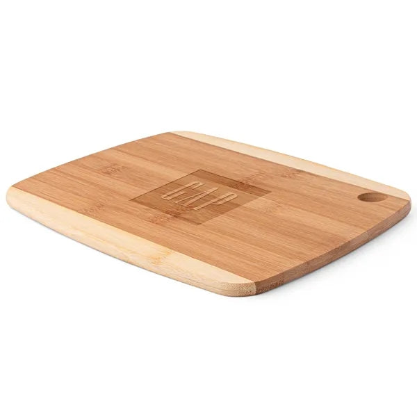 The Gosford 11-Inch Two-Tone Bamboo Cutting Board