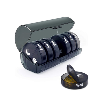 Seven-Day Compartment Pill Box