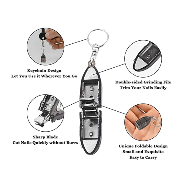 Mini Foldable Stainless Steel Nail Cutter