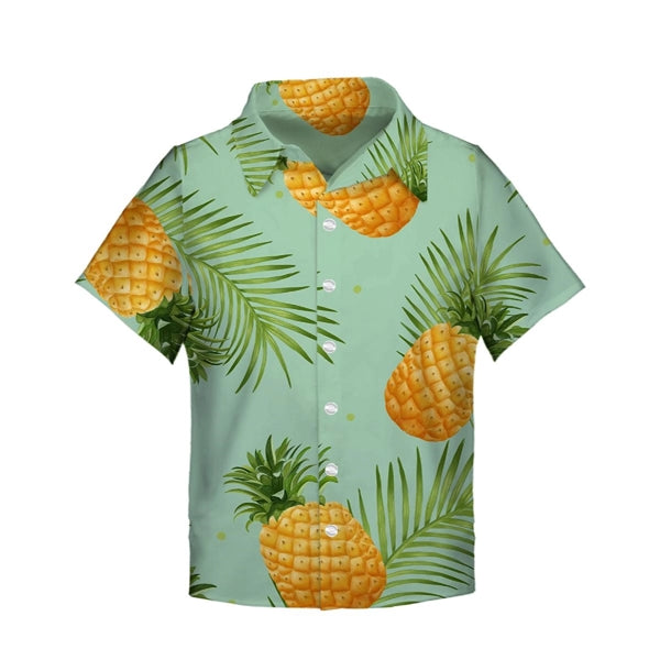 FULL COLOR DYE SUBLIMATION HAWAIIAN SHIRT-YOUTH SIZE
