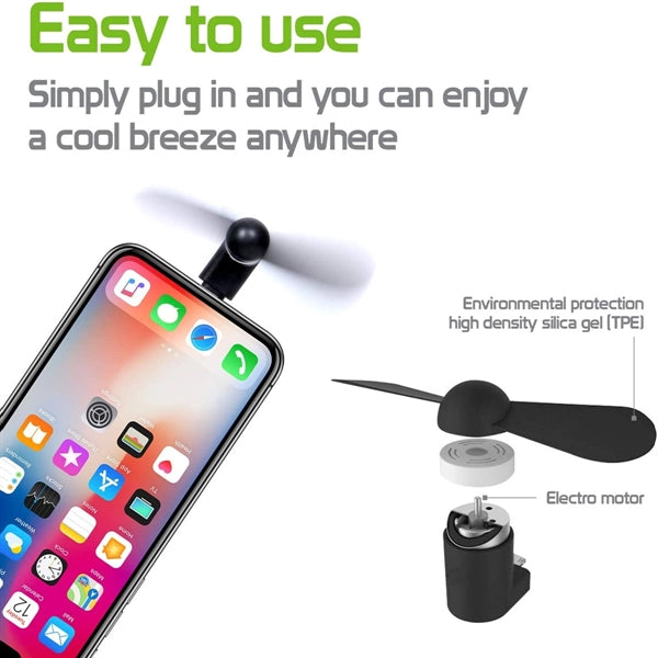 3-in-1 Mini USB Fan