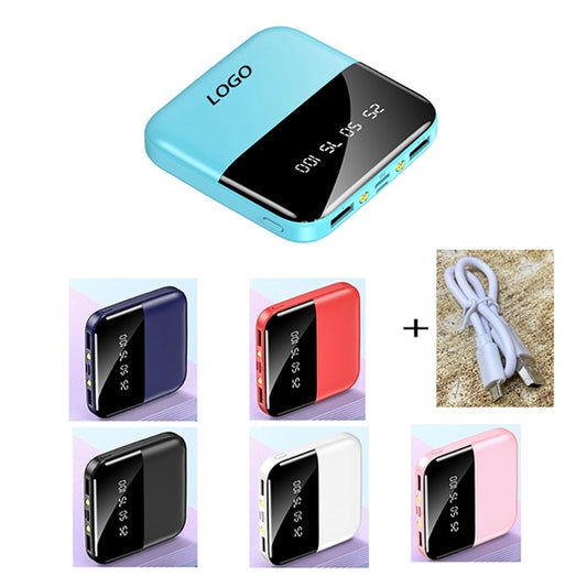 3600mAh Mini Portable Charger Power Bank W/ Light & Display