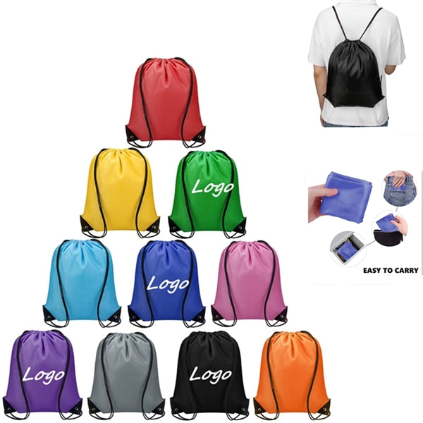 13"x16" Drawstring Backpack Bags for Party Gym Sport Trip