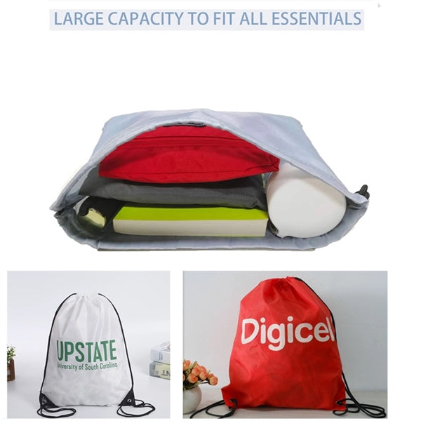 13"x16" Drawstring Backpack Bags for Party Gym Sport Trip