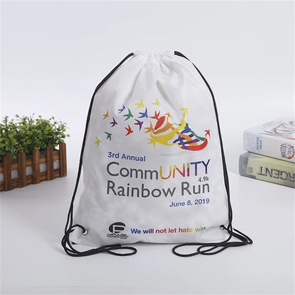 13"x16" Drawstring Backpack Bags for Party Gym Sport Trip