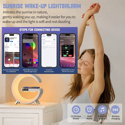 6-in-1 Sunrise Alarm Clock Wake Up Light
