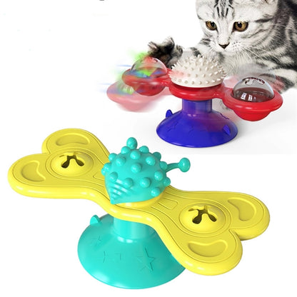 Cat wheel ball toy