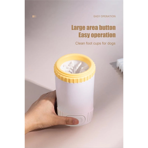 Pet paw washing cup