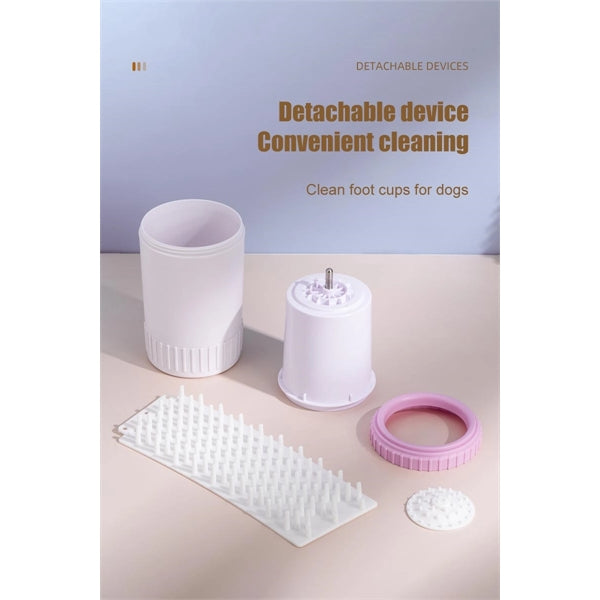 Pet paw washing cup