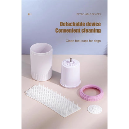 Pet paw washing cup
