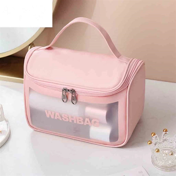 PVC Translucent Portable Makeup Bag