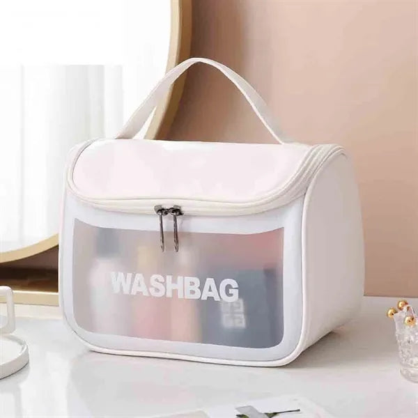 PVC Translucent Portable Makeup Bag