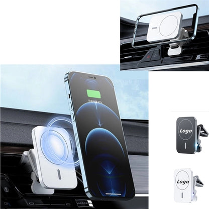 15W Magnetic Fast Wireless Car Charger Vent Mount