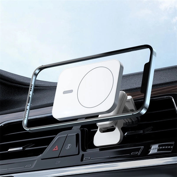 15W Magnetic Fast Wireless Car Charger Vent Mount